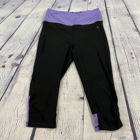 Danskin Now Pants - Danskin Now Dri More Legging Pants Jacquard Waist